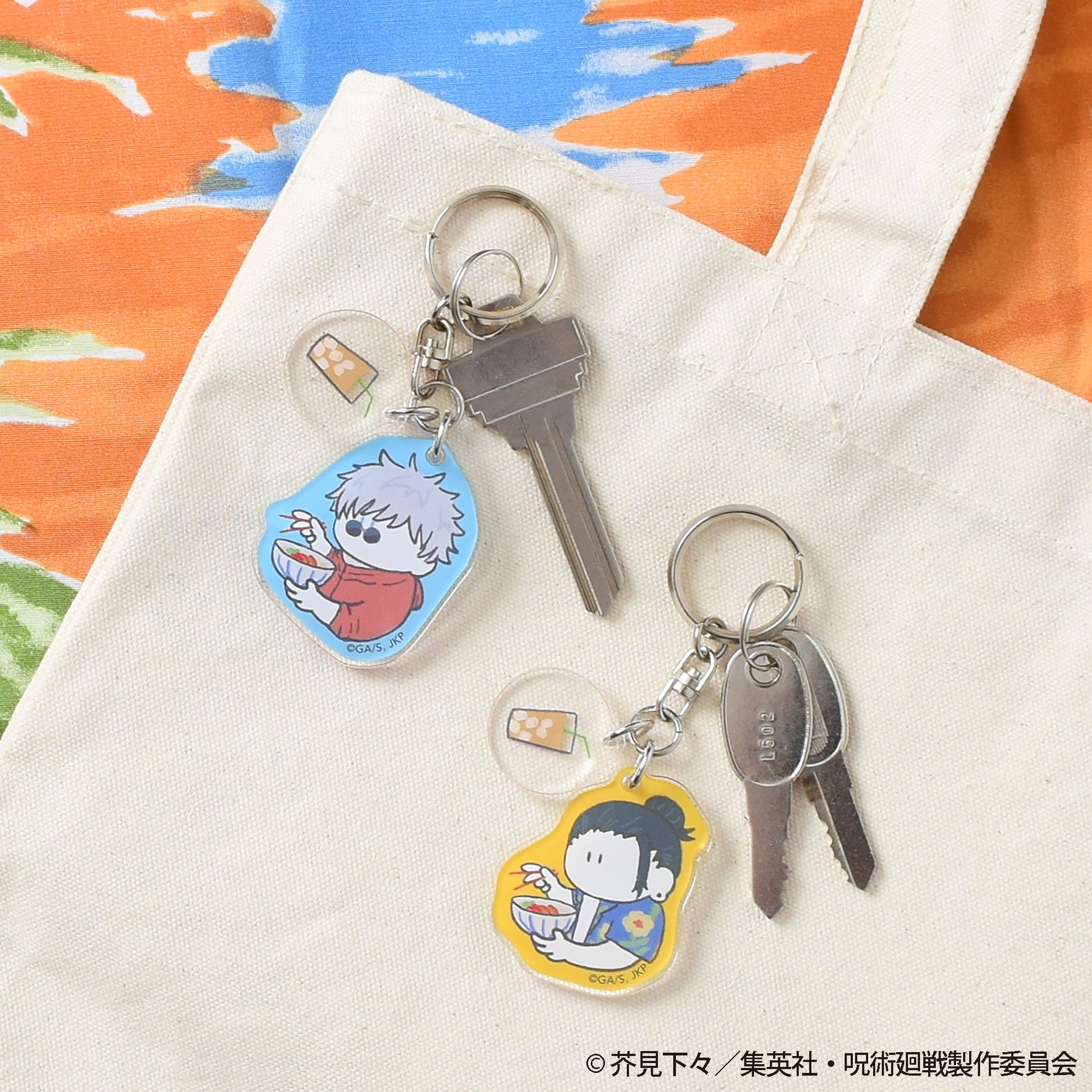 呪術廻戦_TD2連アクリルキーホルダー -いただきます めんそーれver.-【BOX／20個入り】