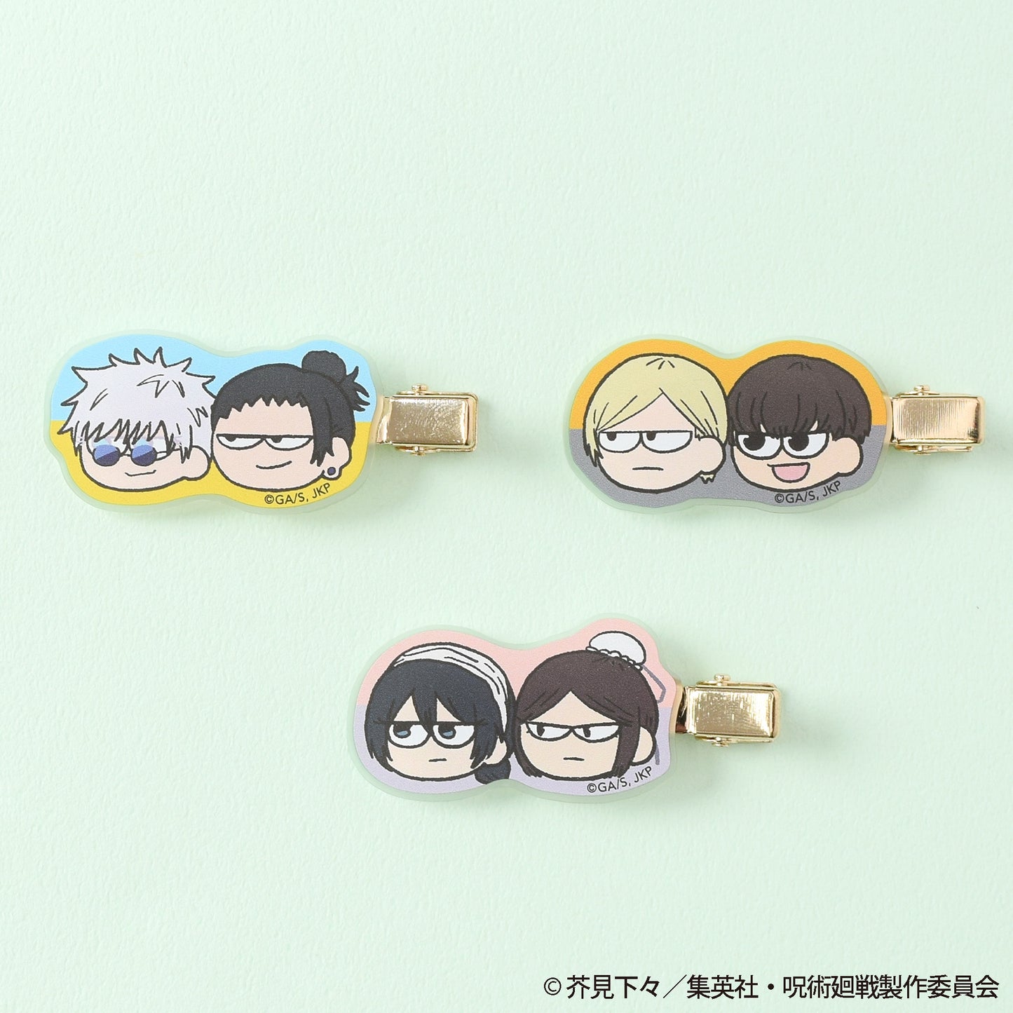 呪術廻戦_ジロリヘアクリップ-懐玉・玉折-(七海建人&灰原雄)