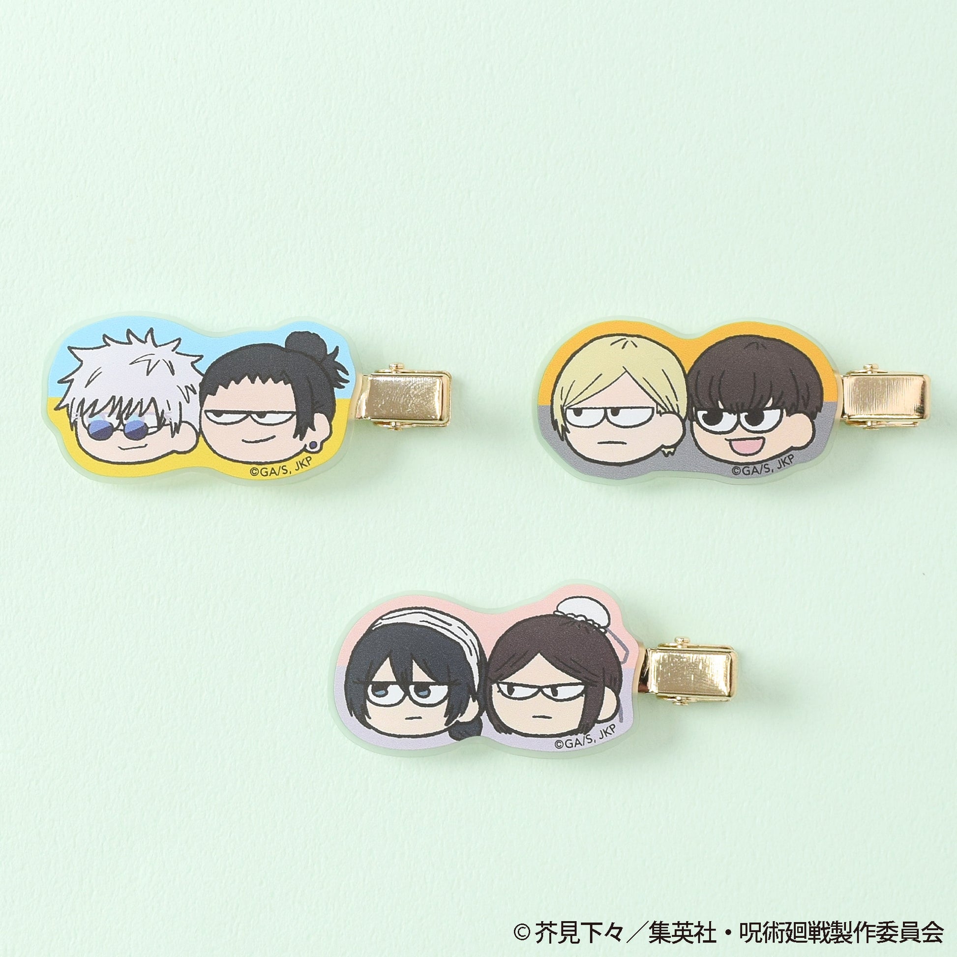 呪術廻戦_ジロリヘアクリップ-懐玉・玉折-(天内理子&黒井美里)