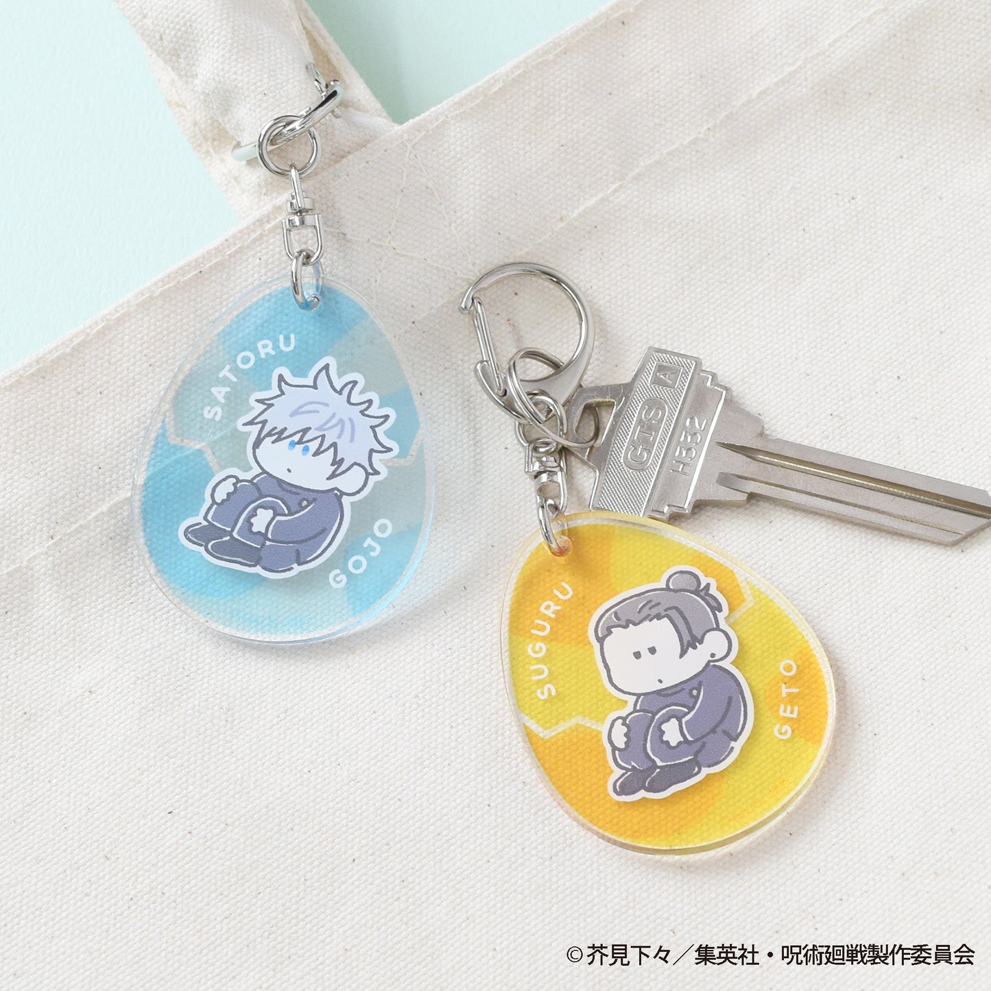 呪術廻戦_TDアクリルキーホルダー ~まるまります 懐玉・玉折~【コンプリートBOX／8個入り】