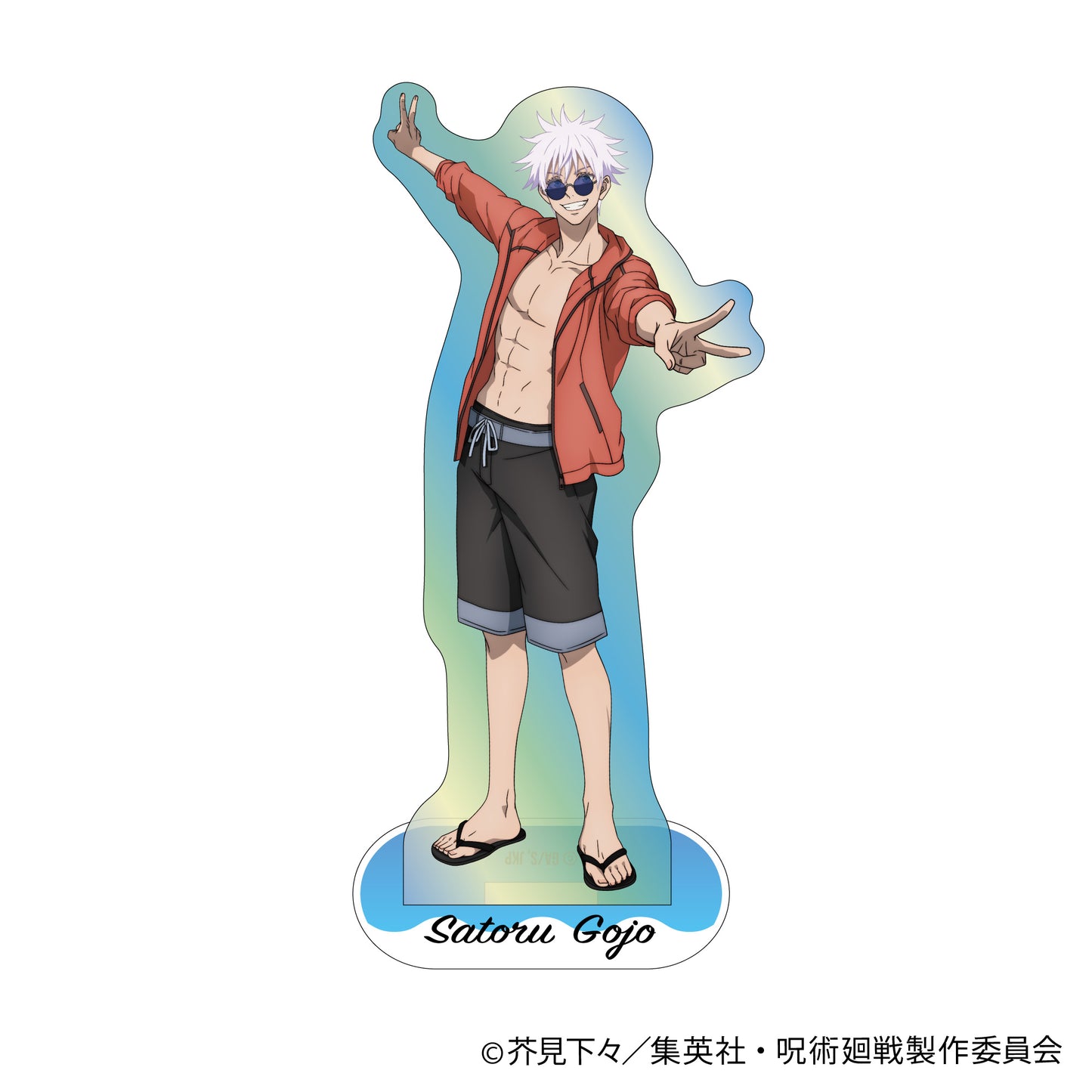 呪術廻戦_オーロラアクリルスタンドVOL.3(五条悟 めんそーれver.)