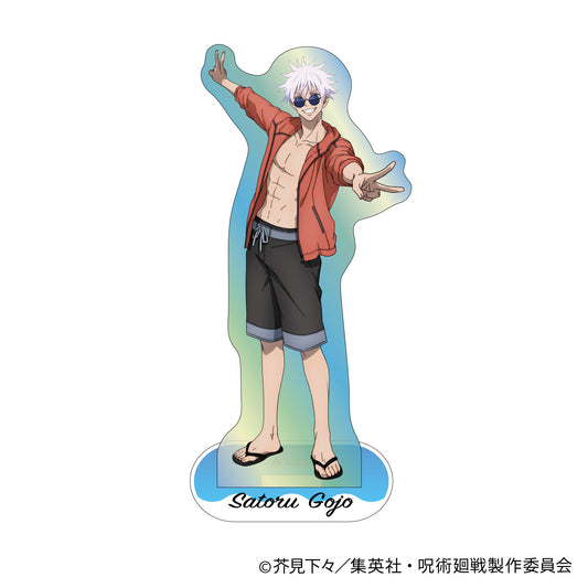 呪術廻戦_オーロラアクリルスタンドVOL.3(五条悟 めんそーれver.)