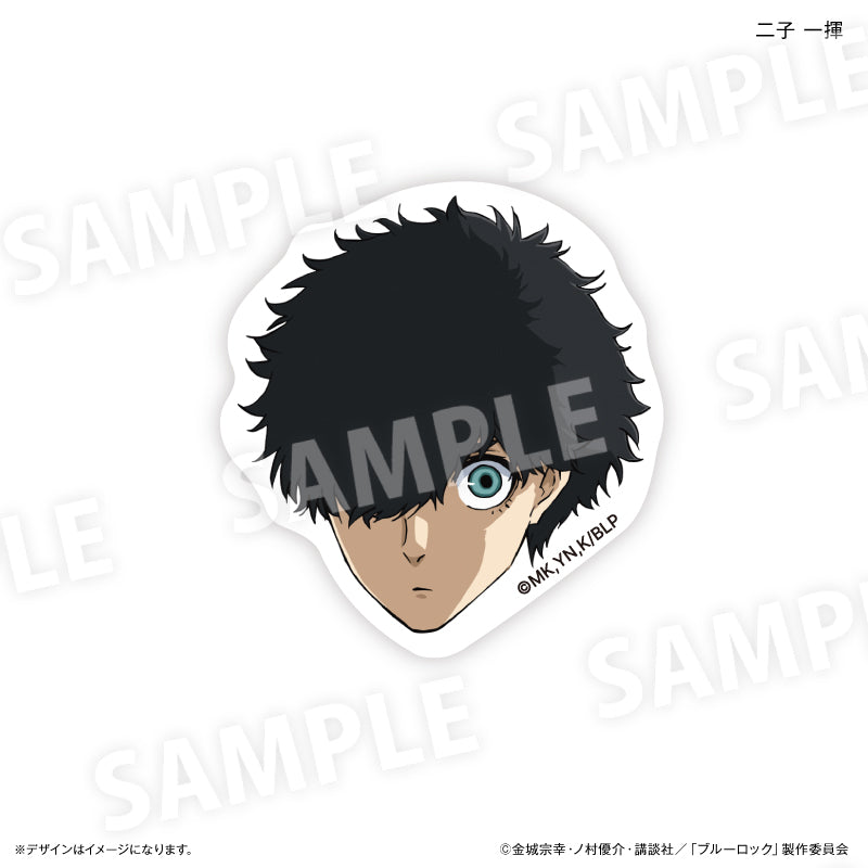 ブルーロック_キャラ面 ステッカー（二子 一揮）