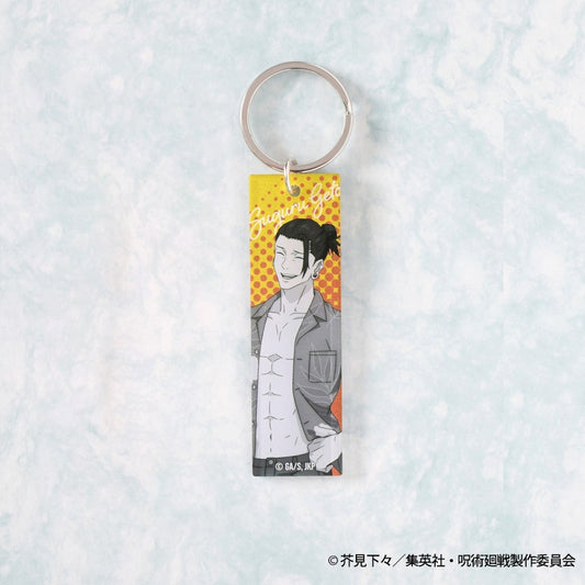 呪術廻戦_メタリックアクリルキーホルダー(夏油傑 めんそーれver.)