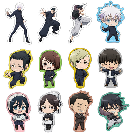 呪術廻戦　第2期_懐玉・玉折　トレーディングダイカットステッカー【BOX／12パック入り】