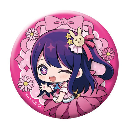 【推しの子】_ぷちふれ トレーディンググリッター缶バッジ　【BOX／7個入り】