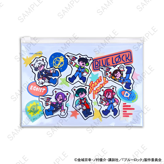 ブルーロック_水沢石鹸コラボ　ガゼットスライダーポーチ（アッセンブル）