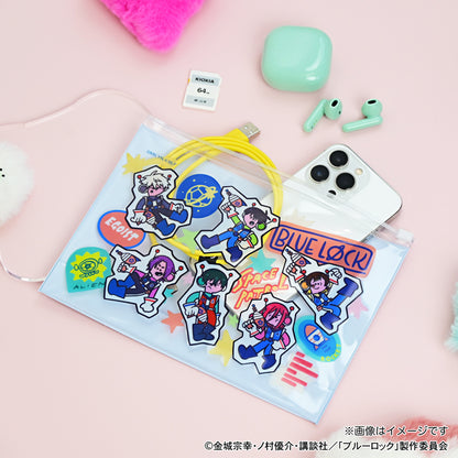 ブルーロック_水沢石鹸コラボ　ガゼットスライダーポーチ（アッセンブル）