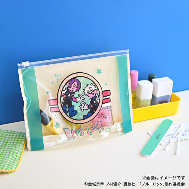 ブルーロック_水沢石鹸コラボ　ガゼットスライダーポーチ（宇宙の船窓から）