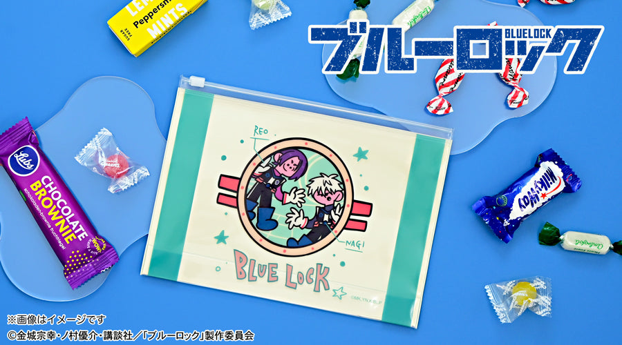 ブルーロック_水沢石鹸コラボ　ガゼットスライダーポーチ（宇宙の船窓から）