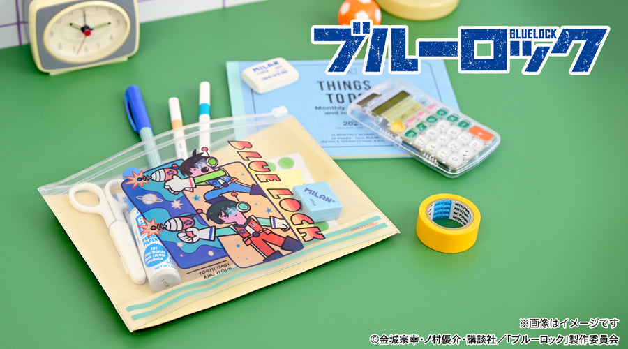 ブルーロック_水沢石鹸コラボ　ガゼットスライダーポーチ（ビビビビッ！！）