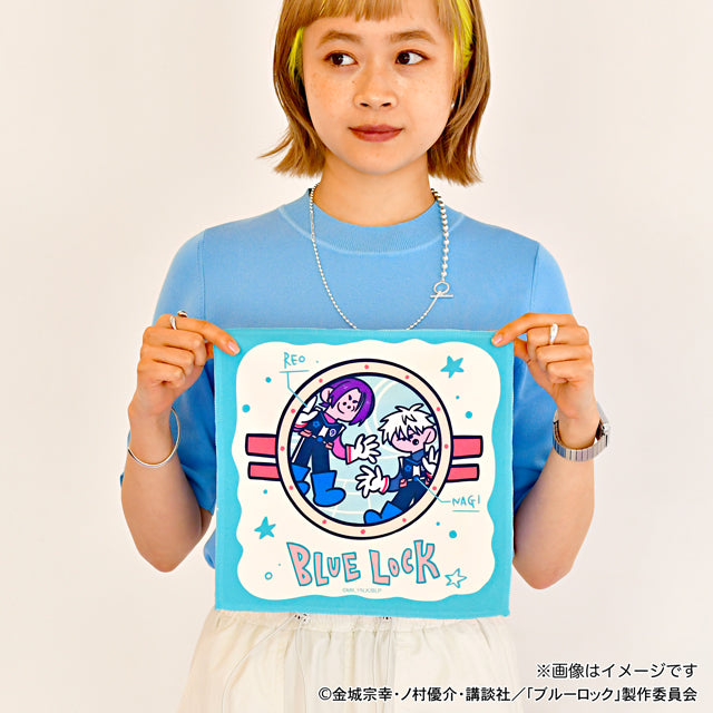 ブルーロック_水沢石鹸コラボ　ハンドタオル（宇宙の船窓から）