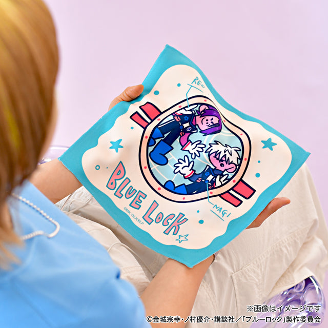 ブルーロック_水沢石鹸コラボ　ハンドタオル（宇宙の船窓から）