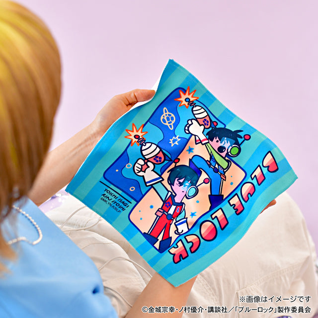 ブルーロック_水沢石鹸コラボ　ハンドタオル（ビビビビッ！！）