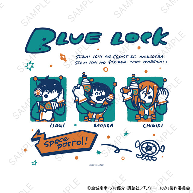 ブルーロック_水沢石鹸コラボ　ビッグTシャツ（サッカーボール星人を追え！）