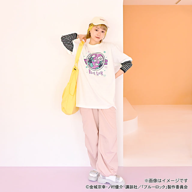 ブルーロック_水沢石鹸コラボ　ビッグTシャツ（宇宙の船窓から）