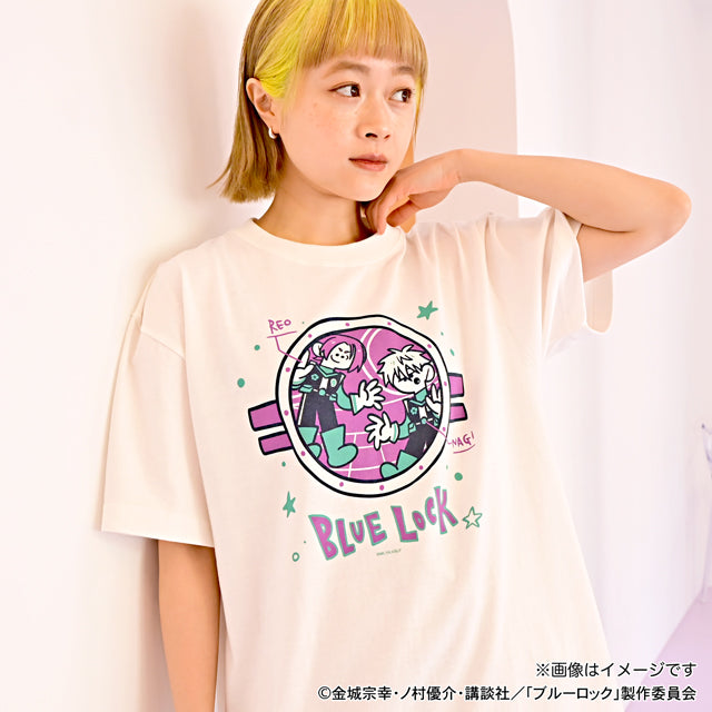 ブルーロック_水沢石鹸コラボ　ビッグTシャツ（宇宙の船窓から）