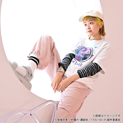 ブルーロック_水沢石鹸コラボ　ビッグTシャツ（宇宙の船窓から）