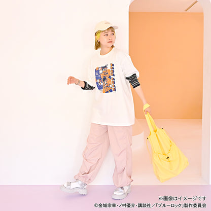 ブルーロック_水沢石鹸コラボ　ビッグTシャツ（ビビビビッ！！）