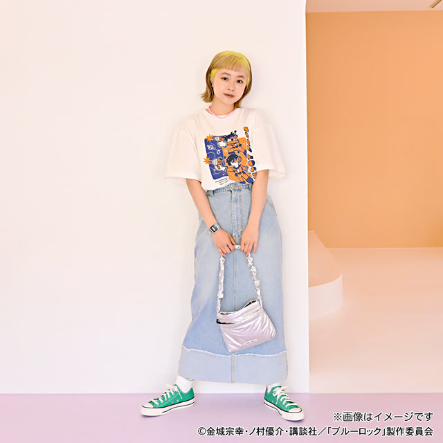 ブルーロック_水沢石鹸コラボ　ビッグTシャツ（ビビビビッ！！）