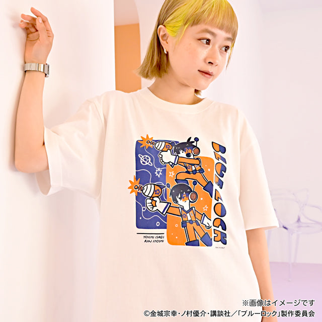 ブルーロック_水沢石鹸コラボ　ビッグTシャツ（ビビビビッ！！）