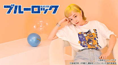 ブルーロック_水沢石鹸コラボ　ビッグTシャツ（ビビビビッ！！）