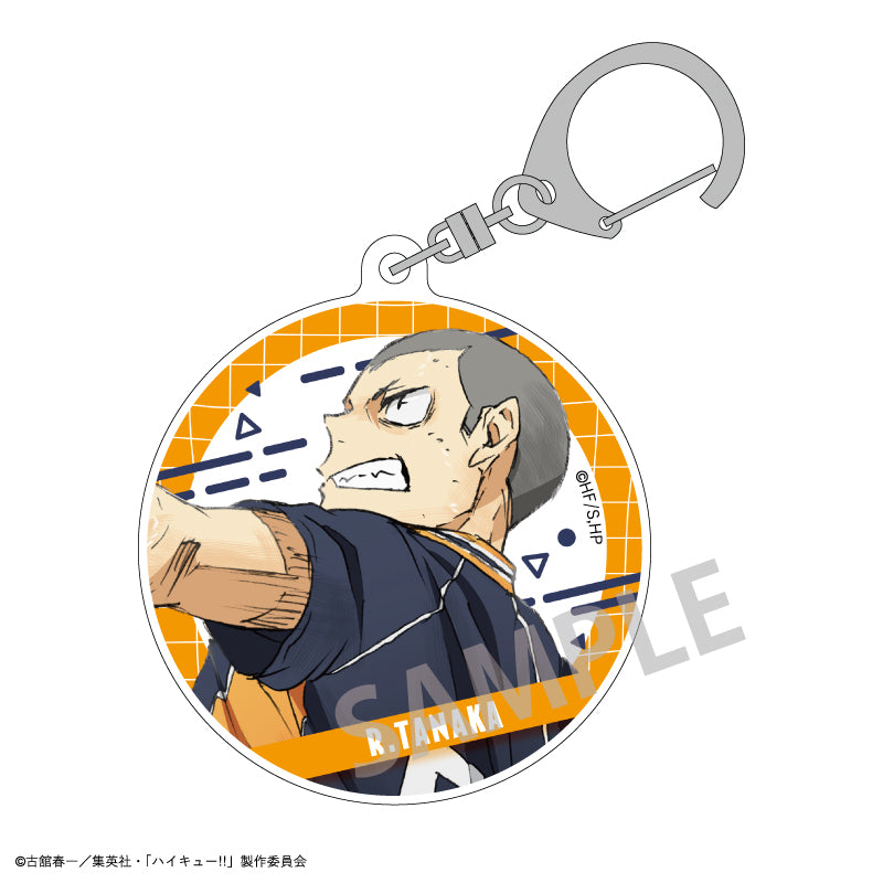 ハイキュー!!_アクリルキーホルダー/田中 龍之介