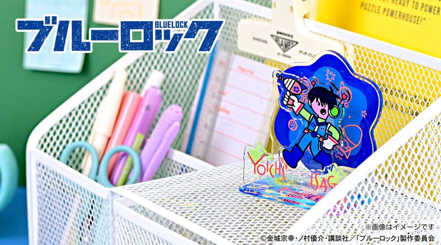 ブルーロック_水沢石鹸コラボ　アクリルジオラマ（潔 世一）