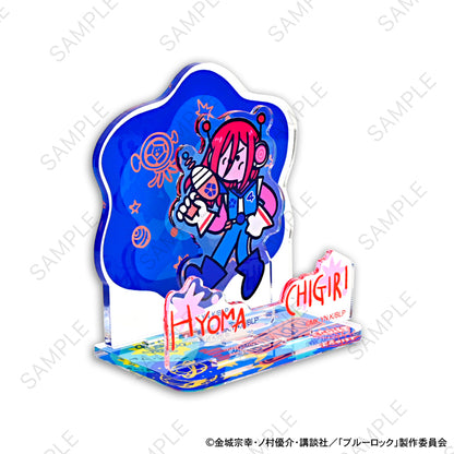 ブルーロック_水沢石鹸コラボ　アクリルジオラマ（千切 豹馬）