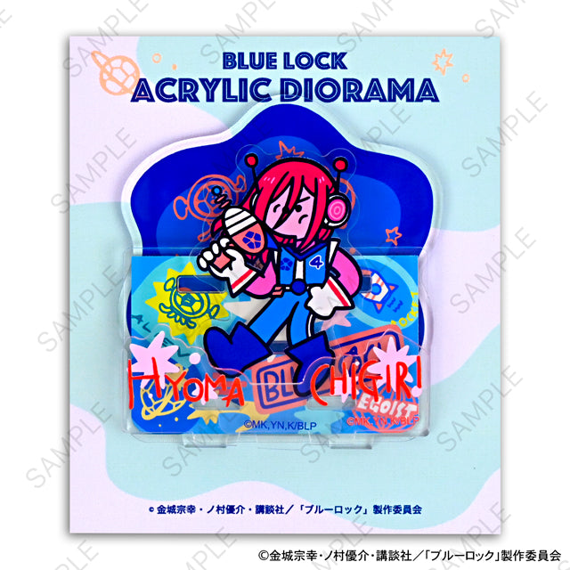 ブルーロック_水沢石鹸コラボ　アクリルジオラマ（千切 豹馬）