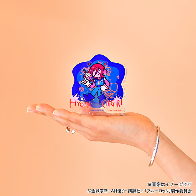 ブルーロック_水沢石鹸コラボ　アクリルジオラマ（千切 豹馬）