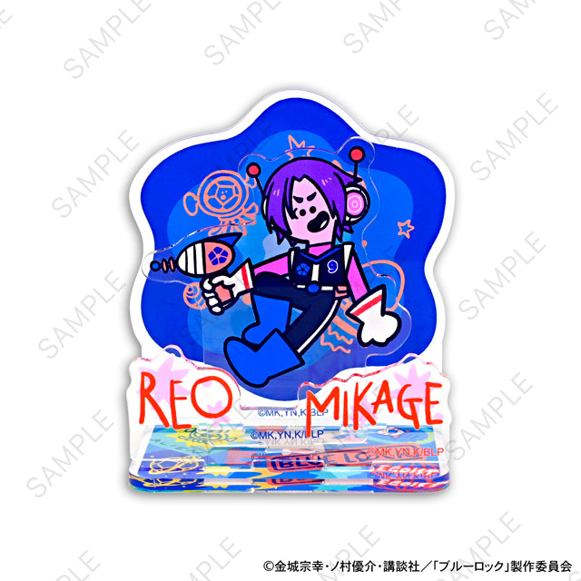 ブルーロック_水沢石鹸コラボ　アクリルジオラマ（御影 玲王）