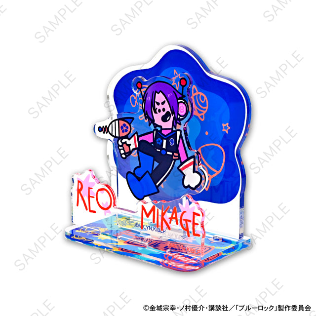 ブルーロック_水沢石鹸コラボ　アクリルジオラマ（御影 玲王）