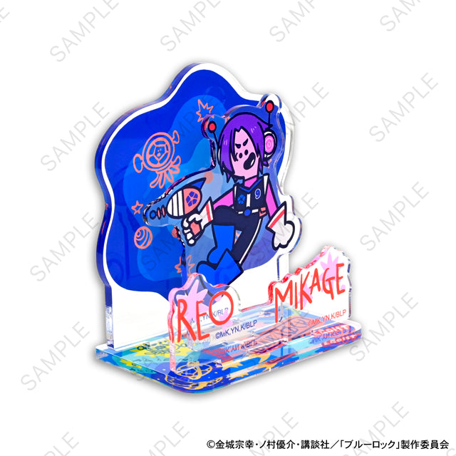 ブルーロック_水沢石鹸コラボ　アクリルジオラマ（御影 玲王）