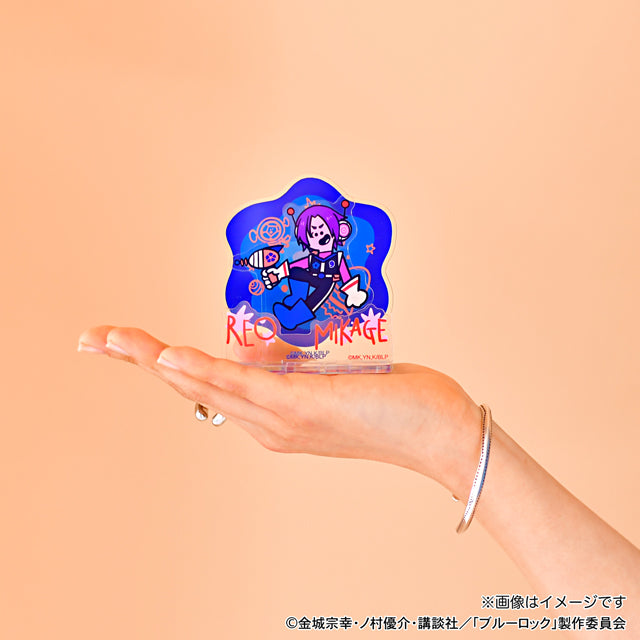 ブルーロック_水沢石鹸コラボ　アクリルジオラマ（御影 玲王）