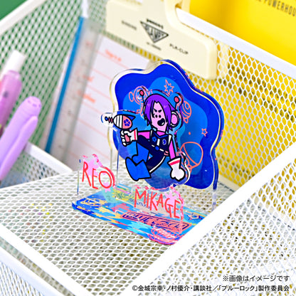 ブルーロック_水沢石鹸コラボ　アクリルジオラマ（御影 玲王）