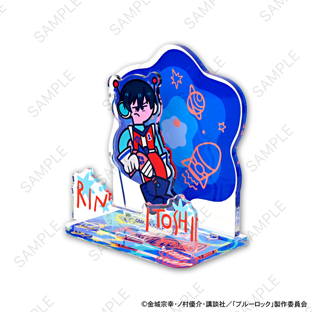 ブルーロック_水沢石鹸コラボ　アクリルジオラマ（糸師凛）