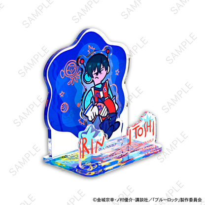 ブルーロック_水沢石鹸コラボ　アクリルジオラマ（糸師凛）