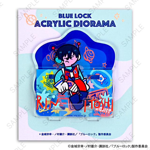 ブルーロック_水沢石鹸コラボ　アクリルジオラマ（糸師凛）