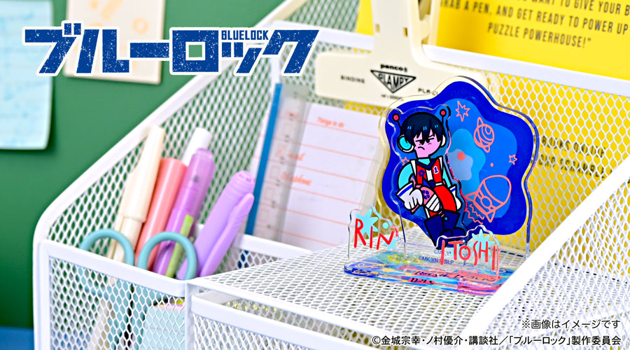 ブルーロック_水沢石鹸コラボ　アクリルジオラマ（糸師凛）