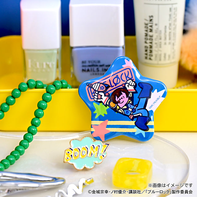 ブルーロック_水沢石鹸コラボ　星型缶バッジ（蜂楽 廻）