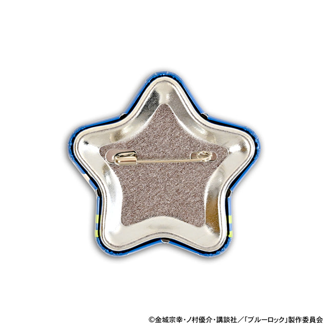 ブルーロック_水沢石鹸コラボ　星型缶バッジ（凪 誠士郎）