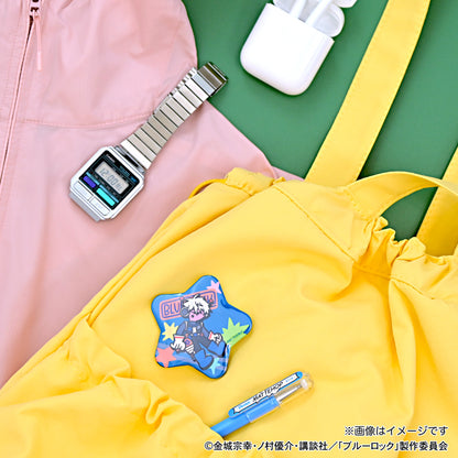 ブルーロック_水沢石鹸コラボ　星型缶バッジ（凪 誠士郎）