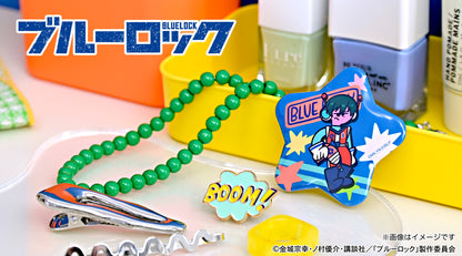 ブルーロック_水沢石鹸コラボ　星型缶バッジ（糸師 凛）