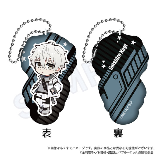 ブルーロック_ダイカットクッションキーホルダータクティカルver. 凪 誠士郎