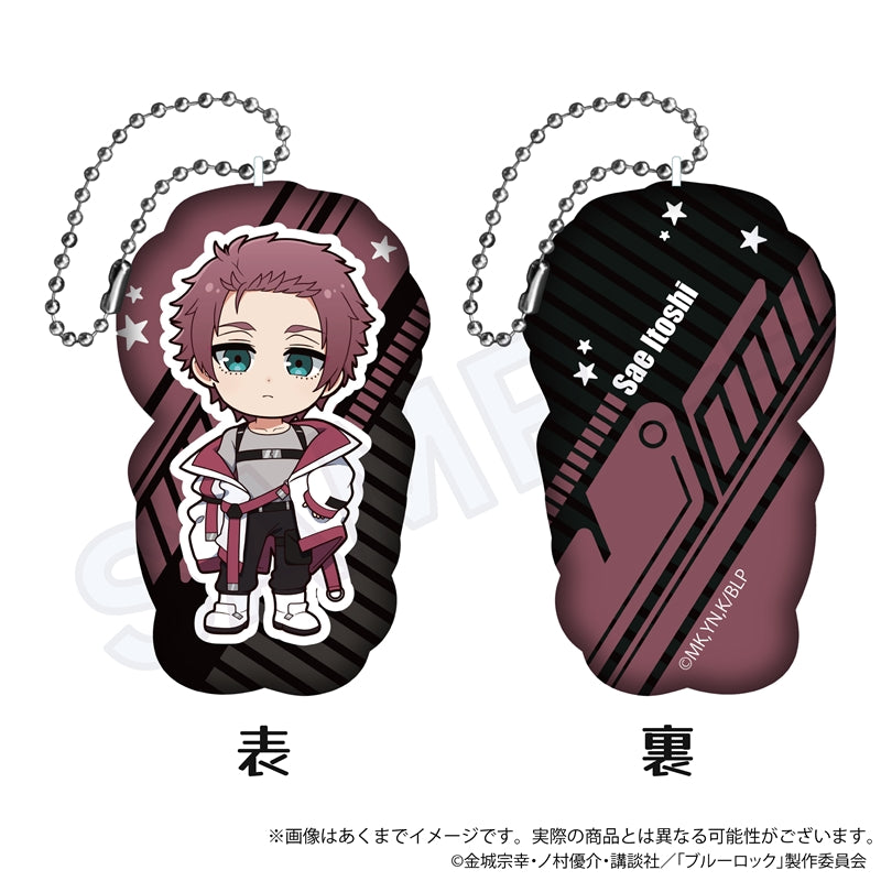 ブルーロック_ダイカットクッションキーホルダータクティカルver. 糸師 冴