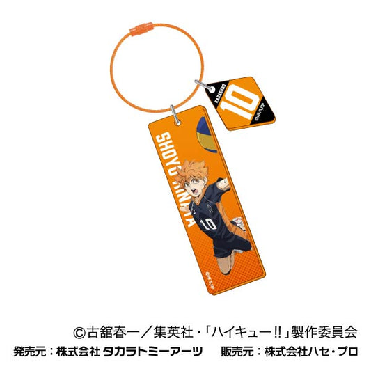 劇場版ハイキュー!! ゴミ捨て場の決戦_ワイヤープレートキーホルダー 01 日向翔陽