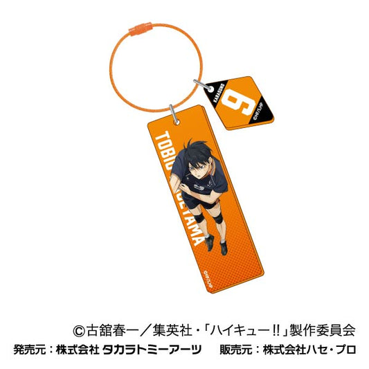 劇場版ハイキュー!! ゴミ捨て場の決戦_ワイヤープレートキーホルダー 02 影山飛雄