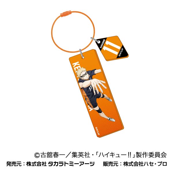 劇場版ハイキュー!! ゴミ捨て場の決戦_ワイヤープレートキーホルダー 03 月島蛍