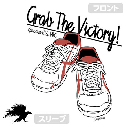 ハイキュー!! TO THE TOP_日向翔陽シューズ Tシャツ/WHITE-